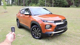 2022 Chevrolet Trailblazer AWD Activ: Start Up, Test Drive, Walkaround, POV and Review