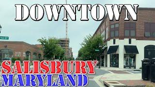 Salisbury - Maryland - 4K Downtown Drive