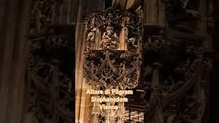 Kanzel des Stephansdoms, altare di Pilgram, Stephansdom Vienna ️️ #viaggi #austria #vienna