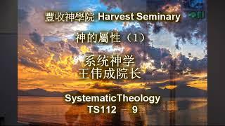 TS112   9  系统神学 1 Systematic Theology 1 王伟成院长 讲道解经 豐收神學院