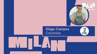 Diego Campos, Colombia - 2021 World Barista Championship: Round One