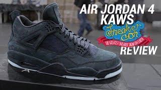 AIR JORDAN 4 KAWS BLACK: SNEAKERCON REVIEW