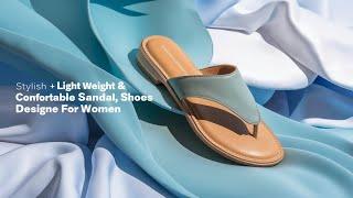 Stylish & Lightweight Women's Sandal Slippers - Comfort Meets Fashion! #FashionFootwear