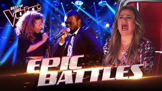 The most EPIC BATTLES on The Voice | Top 10