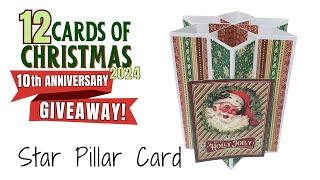 12 Cards of Christmas 2024 - Star Pillar Card