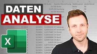 TOP 10 EXCEL Funktionen für die  Datenanalyse