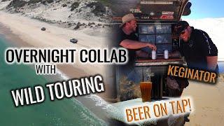 Solo Overnight Collab with WILD TOURING - 4WD Offroad Camping and Smashburgers!!!