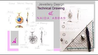 Jewellery Design Series - Value Technical Drawing