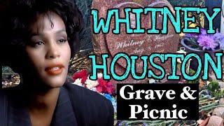 The GRAVE of Whitney Houston! It's a Graveyard Picnic at Fairview Cemetery, Westfield, NJ