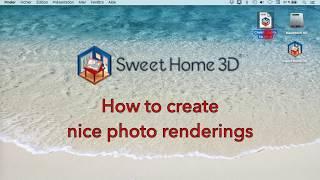 How to create nice photo renderings