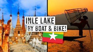 Myanmar's INCREDIBLE INLE LAKE! | 12 Things to do by BOAT and BIKE 