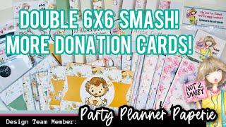 #N2SJanuary24 Double 6x6 Paper Pad Smash - Using N2S January Release Crafty Items! Donation Cards!