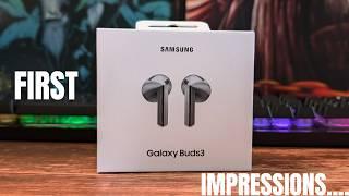 Samsung Galaxy Buds 3 First Impressions:These Surprised Me!