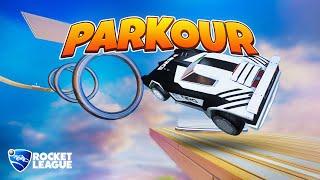 ME ENFRENTO AL MAPA MAS DIFICIL DE PARKOUR EN ROCKET LEAGUE!