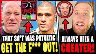 Dana White RELEASES fighter from UFC! Justin Gaethje GOES OFF on Michael Chandler for CHEATING