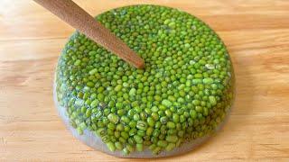 To cook mung beans, add one more step before cooking, and cook them thoroughly in 6 minutes,