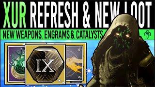 Destiny 2: FREE XUR COINS & NEW WEAPONS! Strange BUNDLE, Exotics, Armor & Catalysts (26th July)