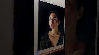 “Irene” by @fio.lombardi – Oil Portrait Study in Subtle Realism