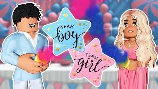 *Is It a BOY or GIRL?*HOSTING our BABY SHOWER!| Bloxburg Roleplay