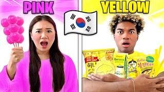 Only Eating KOREAN CONVENIENCE STORE FOOD For 24 Hours!!