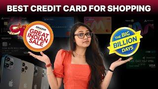 Best Credit Cards for Shopping 2024 |TOP 7 Credit cards 2024 #sale #amazon #flipkart #viralvideo