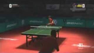 Tr0d vs Haley Table Tennis Rally