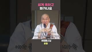 쉽게 욱하고 화가나요 #법륜스님 #법륜스님쇼츠 #법륜쇼츠 #즉문즉설 #정토불교대학 #명언 #삶의지혜 #화 #법륜스님쇼츠