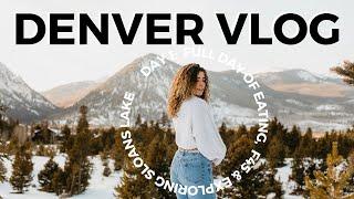 DENVER VLOG SOLO TRIP Day 1 -Full day of eating while traveling. F45 class & exploring Sloans Lake.