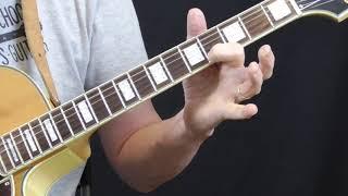 Jody Williams Guitar Lesson - Lick in 1st & 2nd Blues Boxes