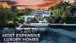 3 HOUR TOUR OF THE MOST EXPENSIVE LUXURY HOMES YOU'VE EVER SEEN | LUXURY HOME TOUR 2024