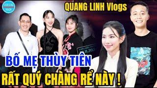 HH Thuỳ Tiên Vui Mừng Khi Gặp Lại QUANG LINH Vlogs. Bố Mẹ THUỲ TIÊN Quá Thích Chàng Rể Này Rồi