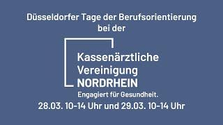 Die KV Nordrhein bei den Düsseldorfer Tagen der Berufsorientierung