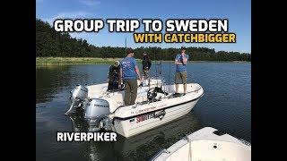 Riverpiker group trip to Sweden with Catchbigger - (video 243)