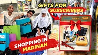 Shopping for all the subscribers in medina 100k worth  Last day in Saudia arabia 