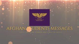 Eagle Online Academy Afghan Students Messages
