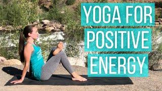 Yoga for Positive Energy  - 10 min Beginner Yoga Flow