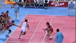 kabaddi what a technique 2010 Asian Games  Kabaddi   Final  Iran vs India