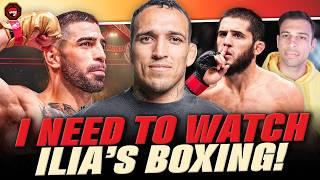 CHARLES OLIVEIRA previews ILIA TOPURIA fight, talks ISLAM MAKHACHEV | UFC 317