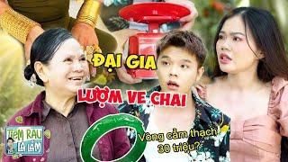 Đại Gia VE CHAI Đi Lượm ĐÁ QUÝ, Được Chủ Tiệm Rau CƯU MANG Cho Ở Nhờ | Tloo Tiệm Rau Lạ Lắm #trll