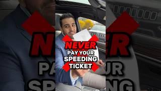 Never Pay Your SPEEDING TICKET! #shorts