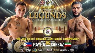 Jimmy Paypa  VS Mahdi Sarbaz  | October 31, 2024