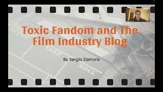 Capstone Project Presentation - Toxic Fandom and The Film Industry Blog