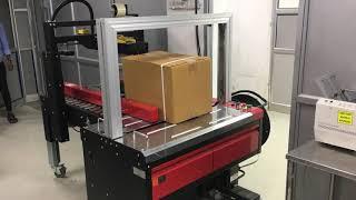 Combo Automatic Box Strapping And Taping Machine