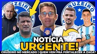 BOMBA!!! ZAGUEIRO NA MIRA | CRUZEIRO VAI AO MERCADO | LEONARDO JARDIM VAI QUERER REFORÇO NA RAPOSA