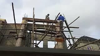 FORMWORK || Concrete slab and Beam Construction || Abiodun James