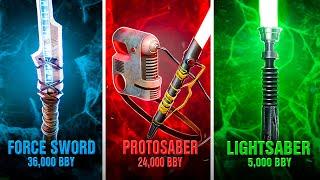 The 36,000 Year History Of The Lightsaber!