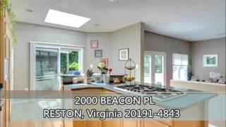 Northern Virginia Properties For Sale -  2000 BEACON PLACE RESTON, VA 20191