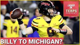 Maryland's Billy Edwards is expected to Transfer to Michigan Football | Maryland Terps Podcast