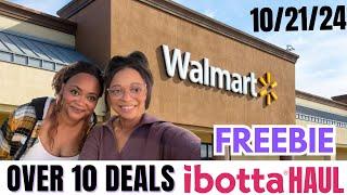 Walmart Deals 10/21/24: Walmart Ibotta Haul: Couponing At Walmart This Week: FREEBIE: 11 EASY DEALS