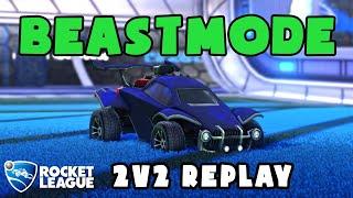 BeastMode Ranked 2v2 POV #511 - Rocket League Replays